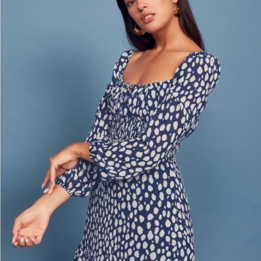 Reformation Rue Mini Dress In Lolita